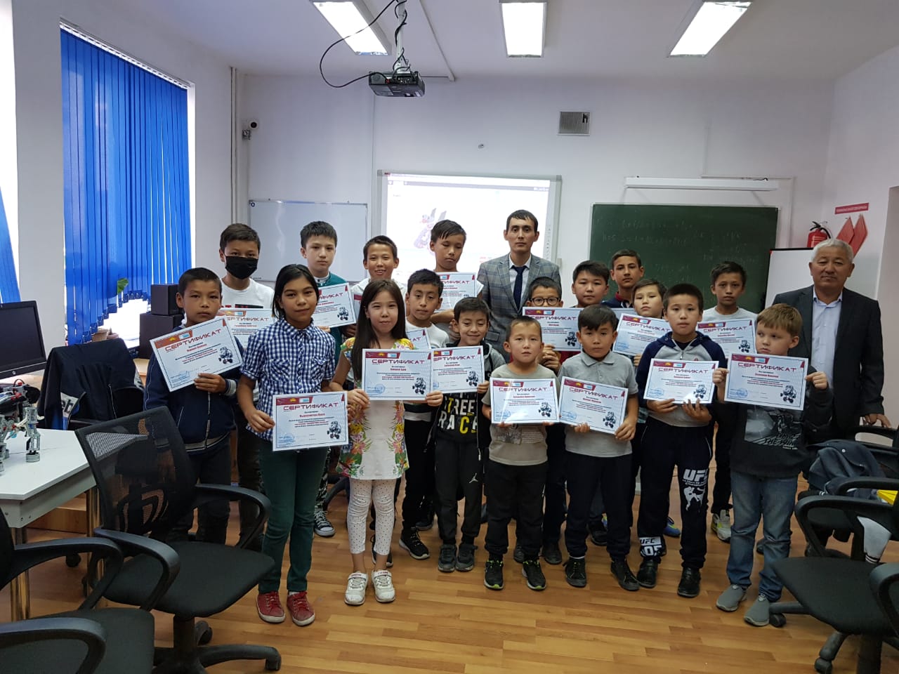 Робот жинау процесі